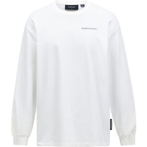 Peak Performance Graphic L/S Tee Longsleeve (Heren |wit)