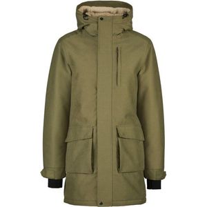 Stoic ArvikaSt WoolPile Parka Winterjack (Heren |olijfgroen)