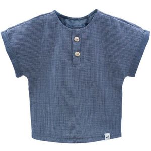 maximo Baby Boys Hemd T-shirt (Kinderen |blauw)