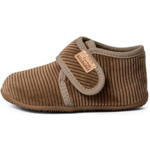 Living Kitzbühel Kids Cord Klettschuh Pantoffels (Kinderen |bruin)