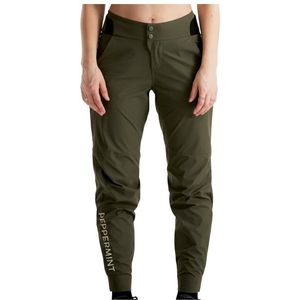 PEPPERMINT Womens Signature Pant Fietsbroek (Dames |olijfgroen)