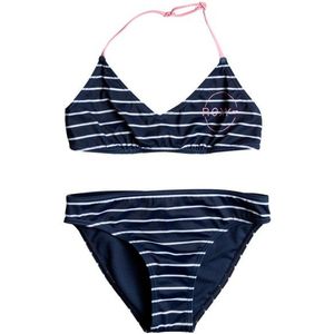 Roxy Kids Bico Basic Stripe Tri Bra Set Bikini (Kinderen |blauw)