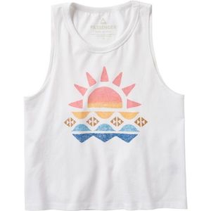 Passenger Womens Sunray Recycled Cotton Vest Top (Dames |wit)