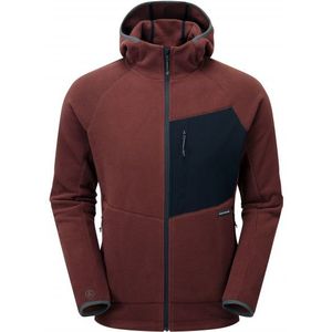 ARTILECT Supermoon Bio Hoodie Fleecevest (Heren |rood)