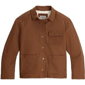 Royal Robbins Womens El Cap Canvas Shacket Vrijetijdsjack (Dames |bruin)