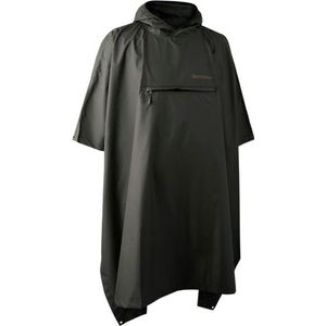 Deerhunter Survivor Rain Poncho Poncho (Heren |zwart |waterdicht)