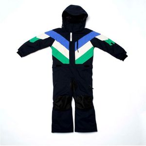 GOSOAKY Kids Lazy Lama Overall (Kinderen |zwart |waterdicht)