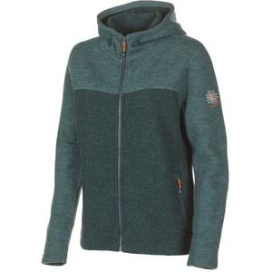 Ivanhoe of Sweden Womens Hilma Hood Wollen vest (Dames |blauw)