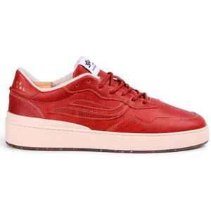 Genesis Footwear G-Soley Porto Oiled Leather Sneakers (rood/roze)