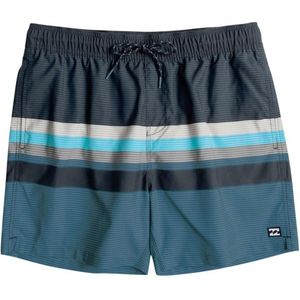 Billabong All Day HTR Stripes Layback Zwembroek (Heren |blauw)