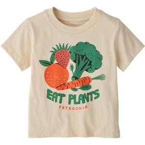 Patagonia Baby Graphic Organic T-shirt (Kinderen |beige)