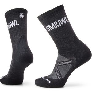 Smartwool Athletic Logo Crew Multifunctionele sokken (zwart)