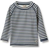 WHEAT - Dilan - Kinderen Swim T-Shirt L/S - Grijs - Lycra