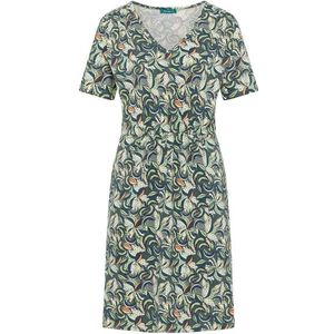 Tranquillo Womens Jersey-Kleid mit Taschen Jurk (Dames |grijs)