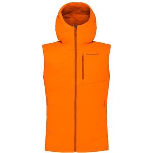 Norrona Lyngen Alpha90 Vest Fleecebodywarmer (Heren |oranje)