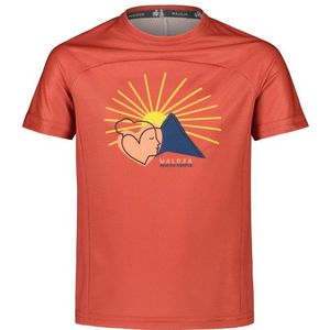 Maloja Kids Barbarakrautg Sportshirt (Kinderen |rood)