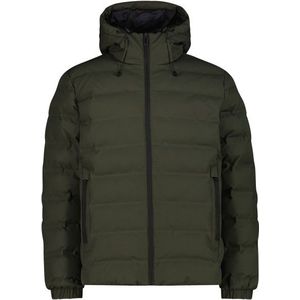 CMP - Down Jacket Fix Hood - Synthetisch Jack - Olijfgroen - Waterdicht