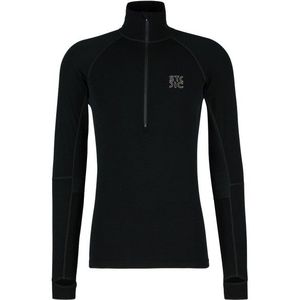 Stoic MerinoMesh150 SadjemSt L/S Half Zip Merino-ondergoed (Heren |zwart)