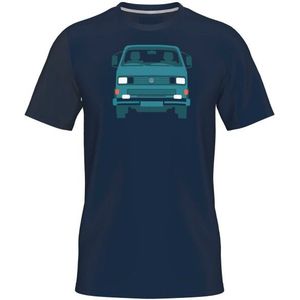 Elkline Kids Four Wheels To Freedom Tedrei T-shirt (Kinderen |blauw)
