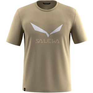 Salewa - Solidlogo Dry T-Shirt - Beige - Sportshirt