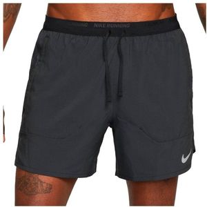 Nike Dri-FIT Stride 5 Brief-Lined Running Shorts Hardloopshort (Heren |grijs)