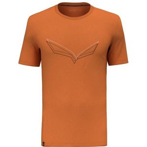 Salewa Pure Eagle Frame Dry T-Shirt Sportshirt (Heren |oranje)