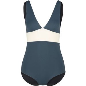 MYMARINI Womens Plungesuit Badpak (Dames |blauw)