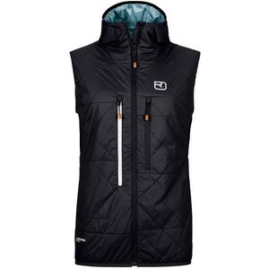 Ortovox - Womens Swisswool Piz Boè - Wollen Bodywarmer - Zwart