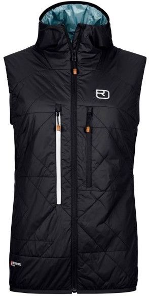 Ortovox - Womens Swisswool Piz Boè - Wollen Bodywarmer - Zwart