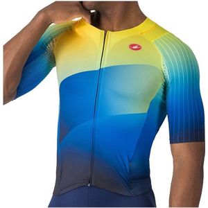 Castelli - Free San Remo 3 - Wieler Skinsuit - Veelkleurig