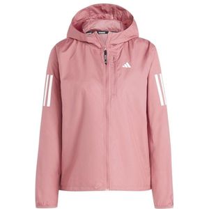 adidas Womens Own The Run Jacket Hardloopjack (Dames |roze)