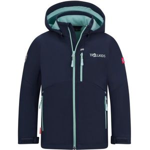 Trollkids Girls Balestrand Jacket Softshelljack (Kinderen |blauw)