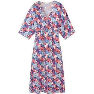 Tranquillo Womens Midikleid aus Ecovero Viskose Jurk (Dames |meerkleurig)