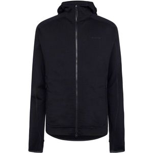 KnowledgeCotton Apparel Cleaver Wool 320 Fleece Hoody Fleecevest (Heren |zwart)