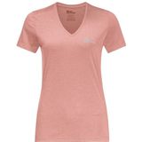 Jack Wolfskin Womens Crosstrail Tomen Sportshirt (Dames |roze)