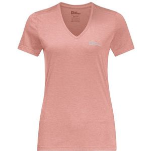 Jack Wolfskin Womens Crosstrail Tomen Sportshirt (Dames |roze)