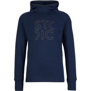 Stoic Kids MerinoFleece240 StofersSt Hoody Merinohoodie (Kinderen |blauw)