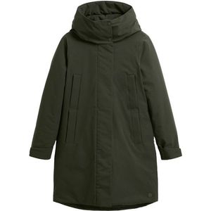 Elvine Womens Eline Lange jas (Dames |olijfgroen |waterdicht)
