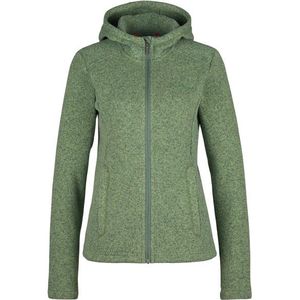 Vaude Womens Aland Hooded Jacket Fleecevest (Dames |groen)