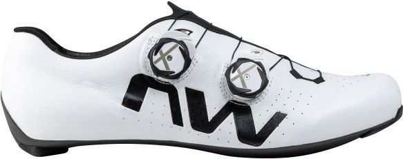 Northwave - Veloce Extreme - Fietsschoenen - Wit/Grijs - Snelvetersluiting