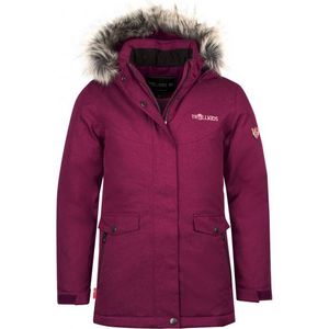 Trollkids Girls Oslo Coat XT Lange jas (Kinderen |purper |waterdicht)