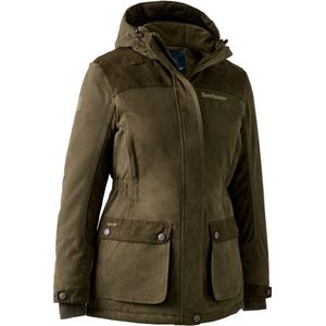 Deerhunter Womens Eagle Winter Jacket Winterjack (Dames |bruin |waterdicht)