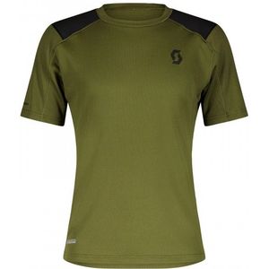 Scott Defined Tech S/S Sportshirt (Heren |olijfgroen)