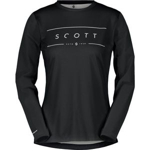 Scott Womens Trail Vertic L/S Fietsshirt (Dames |zwart)