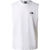 The North Face Simple Dome Tank Tanktop (Heren |wit)