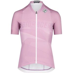 Bioracer Womens Icon Jersey Fietsshirt (Dames |purper/roze)