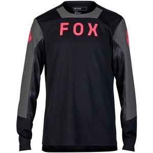 FOX Racing Defend L/S Jersey Taunt Fietsshirt (Heren |zwart)
