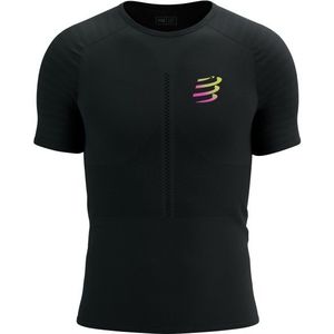 Compressport Racing S/S Hardloopshirt (Heren |zwart)