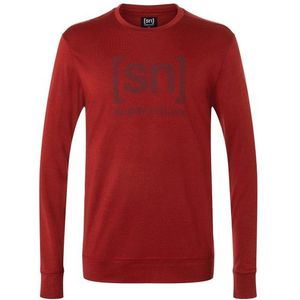 supernatural Warm Up L/S Merinoshirt (Heren |rood)