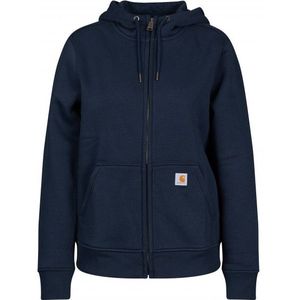 Carhartt Womens Clarksburg Zip Sweatshirt Hoodie (Dames |blauw)